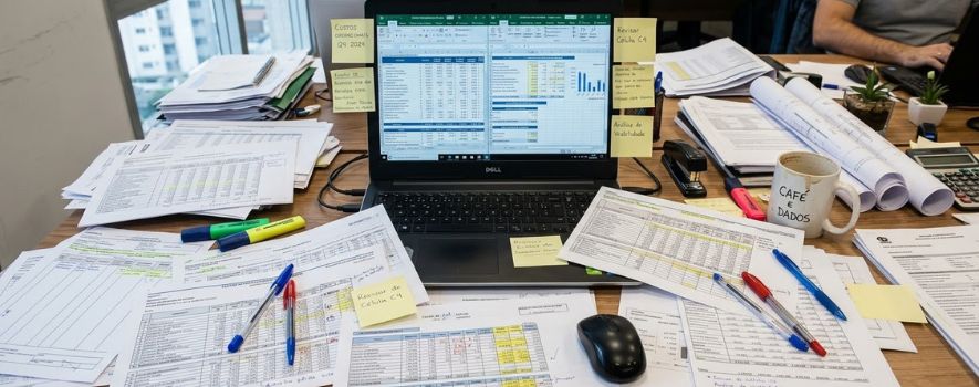 Problemas de gestão de planilhas: o perigo de transformar a gestão em um mar de planilhas - Aktiv Bizz